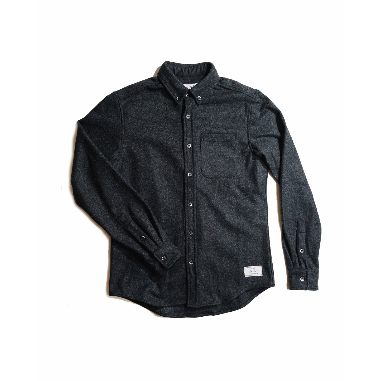 The Modern Melton Wool Shirt