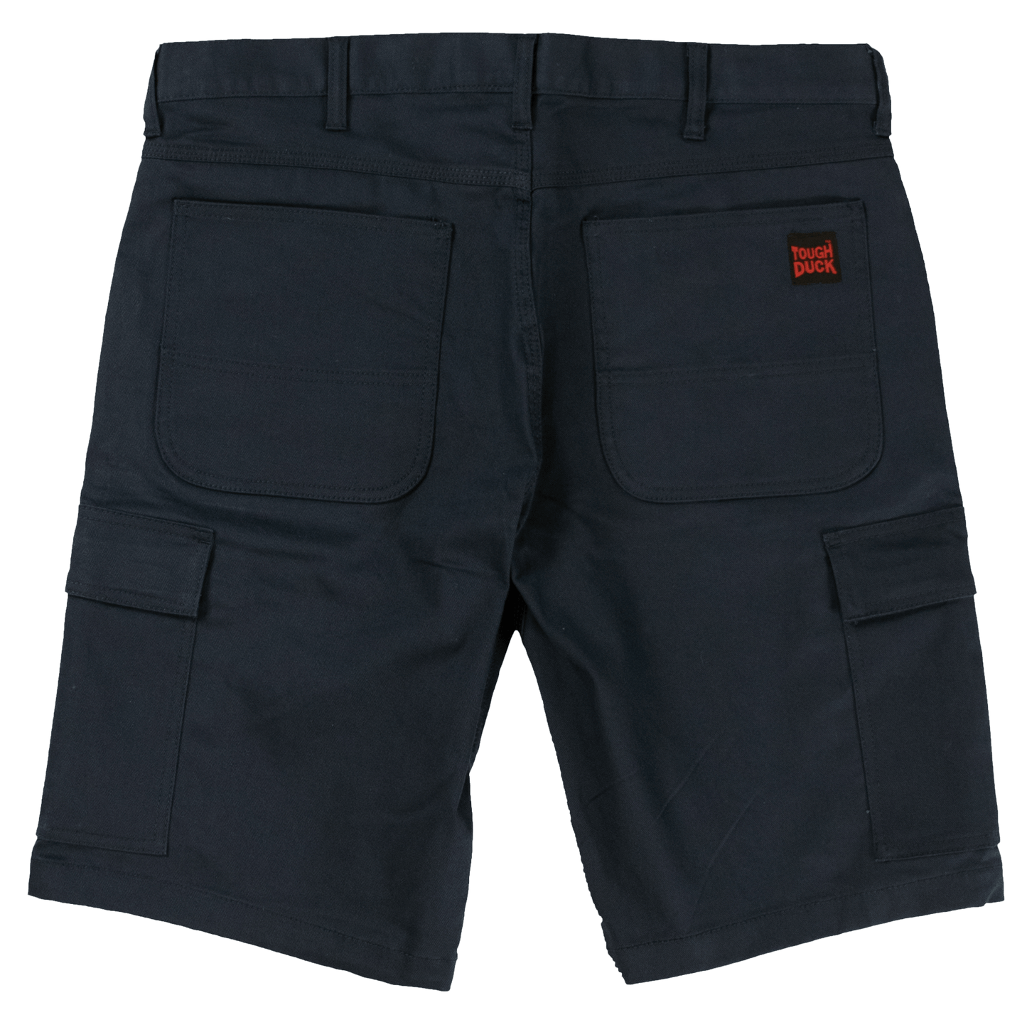 Tough Duck navy flex cotton work shorts