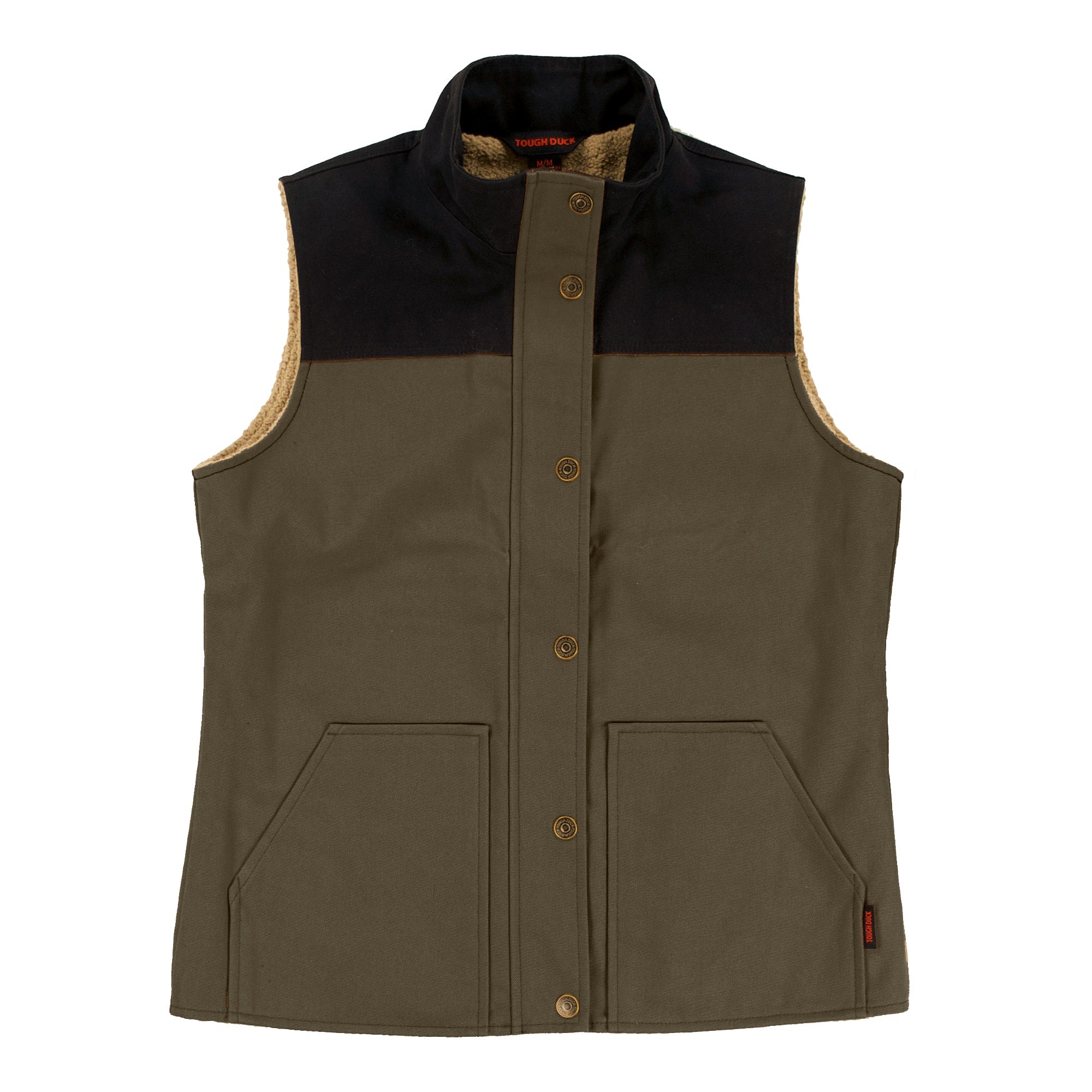 Tough Duck women's Sherpa lined vest
